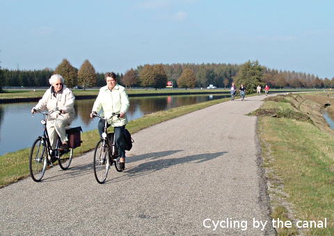 Cycling keeps you fit