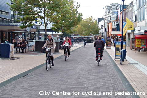 A city centre designed for people, not vehicles